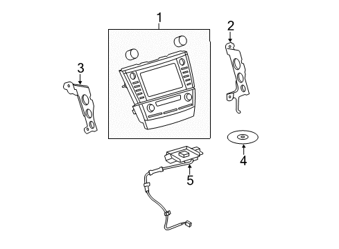 2010 Toyota Camry Navigation System Diagram 2 - Thumbnail