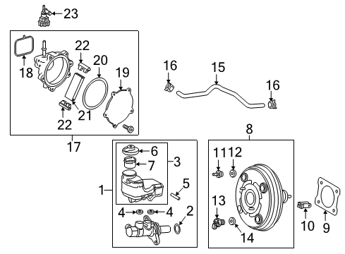 2022 Toyota Camry Dash Panel Components Diagram 2 - Thumbnail