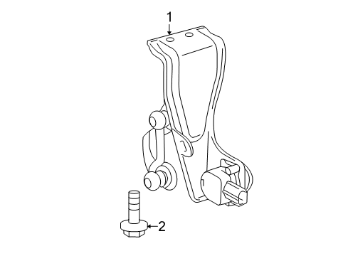 2015 Toyota Prius V Ride Control Diagram