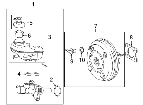 2011 Toyota Corolla Dash Panel Components Diagram