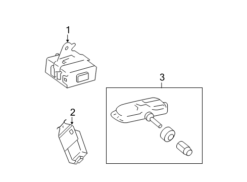 2015 Scion iQ Tire Pressure Monitoring Diagram