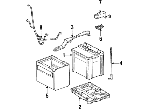 1996 Toyota Supra Wire, Engine Diagram for 82122-14522