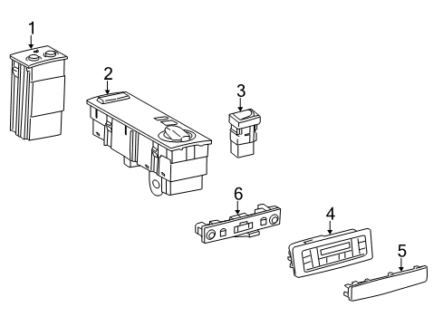 2013 Toyota Land Cruiser Console Diagram 3 - Thumbnail