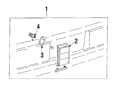 1984 Toyota Camry Socket Diagram for 81275-32010