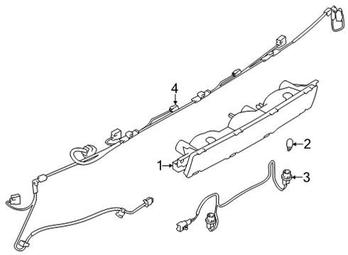 2022 Toyota GR86 LENS & BODY COMPL Diagram for SU003-08736