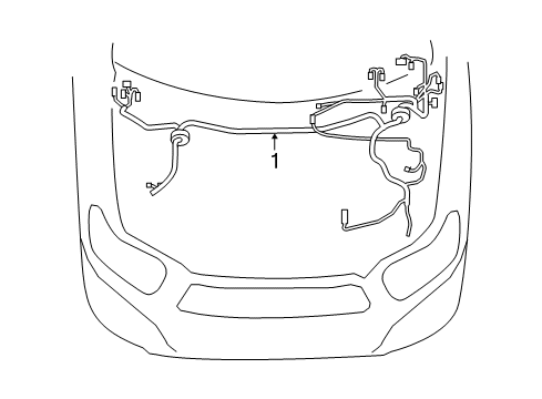 2013 Toyota Highlander Wiring Harness Diagram 1 - Thumbnail