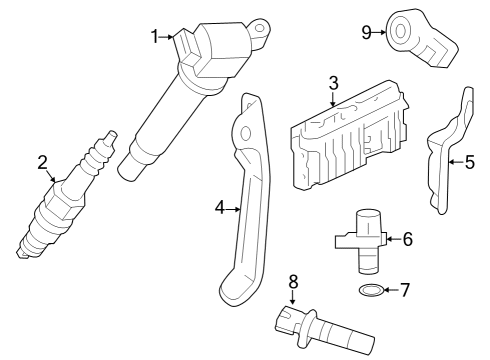 2023 Toyota Crown COMPUTER, ENGINE CON Diagram for 89661-4D650