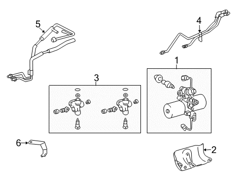 2021 Toyota Land Cruiser Ride Control Diagram