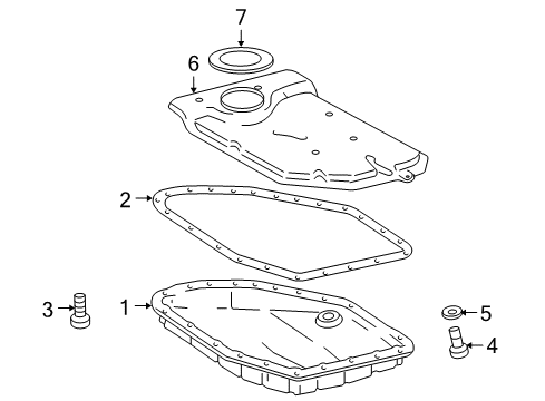 2007 Toyota RAV4 Automatic Transmission, Maintenance Diagram 1 - Thumbnail