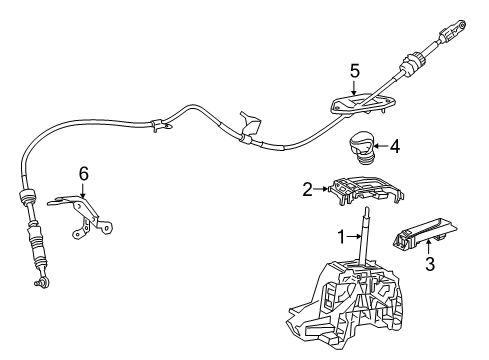 2018 Toyota C-HR Indicator, Shift Position Diagram for 35978-F4010