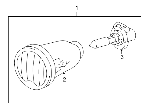 2003 Toyota Tundra Bulbs Diagram 3 - Thumbnail