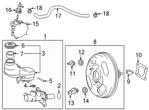 CONNECTOR, VACUUM PU Diagram for 29612-25010