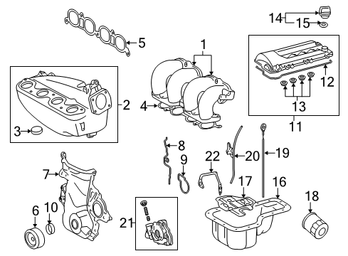 2005 Toyota Corolla Intake Manifold Diagram