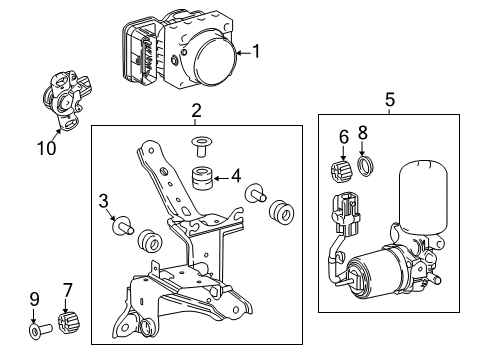 2022 Toyota Camry Anti-Lock Brakes Diagram 1 - Thumbnail