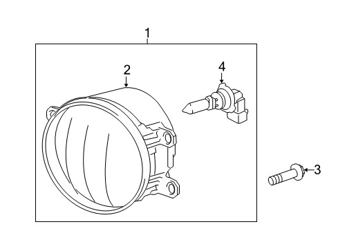 2012 Toyota Prius Bulbs Diagram 2 - Thumbnail