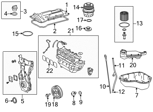 2011 Toyota RAV4 Filters Diagram 3 - Thumbnail