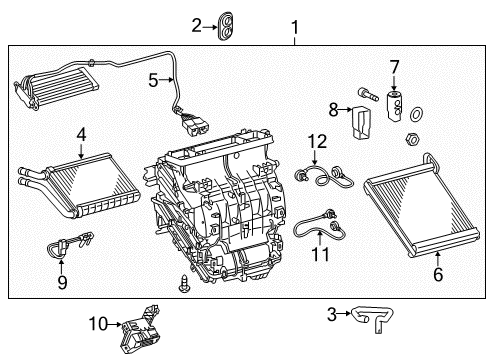 2014 Toyota Corolla Switches & Sensors Diagram 3 - Thumbnail