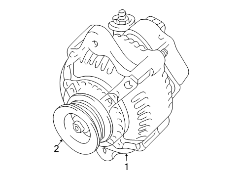 2011 Toyota 4Runner Alternator Diagram 2 - Thumbnail