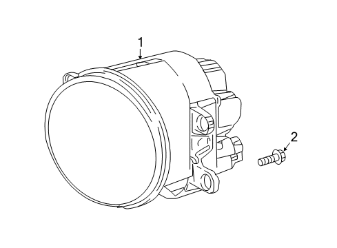 2019 Toyota Tundra Chassis Electrical - Fog Lamps Diagram 2 - Thumbnail