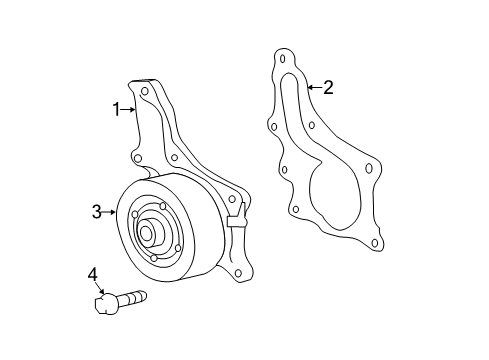 2012 Toyota Sienna Water Pump Diagram