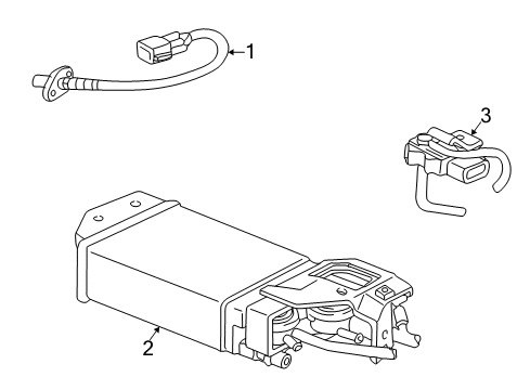 2000 Toyota Corolla Emission Components Diagram