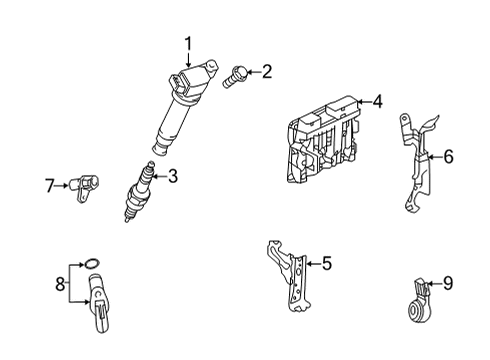 2021 Toyota Sienna Ignition System Diagram