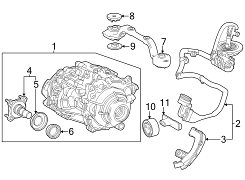 2023 Toyota Corolla Cross Electrical Components Diagram 5 - Thumbnail