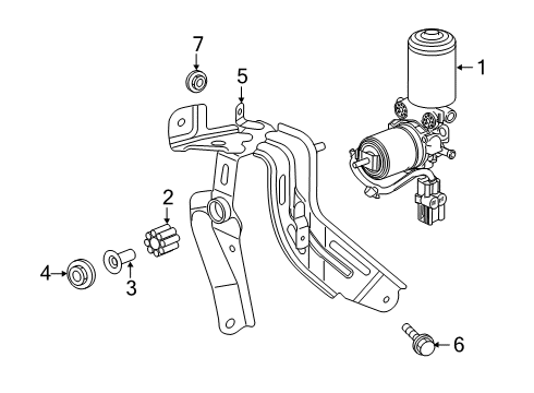 2020 Toyota RAV4 ABS Components, Electrical Diagram 1 - Thumbnail