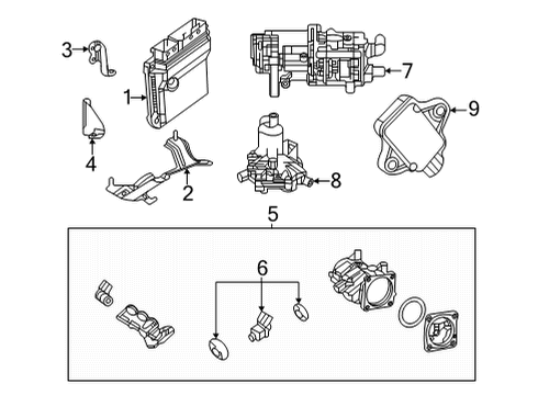 2022 Toyota Mirai Ignition System Diagram