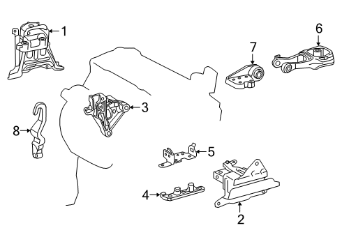 2022 Toyota Corolla Automatic Transmission Diagram 3 - Thumbnail