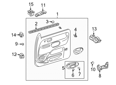 2004 Toyota Tundra Mirrors Diagram