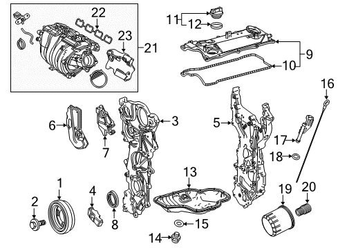 2018 Toyota Camry Intake Manifold Diagram