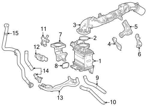 2023 Toyota Crown Intercooler Diagram