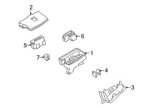 2010 Scion xB Fuse & Relay Diagram