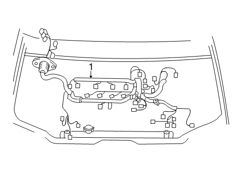 2006 Toyota Highlander Wiring Harness Diagram 1 - Thumbnail