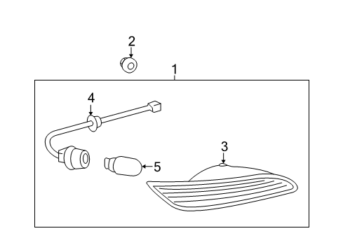 2007 Toyota Solara Backup Lamps Diagram