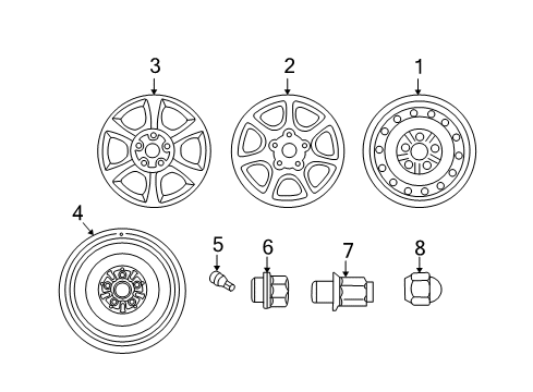 2006 Toyota Solara Wheels Diagram