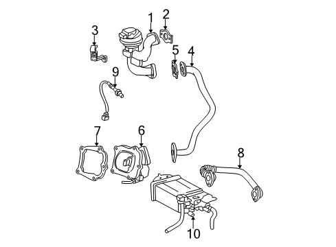 2003 Toyota Camry EGR System Diagram