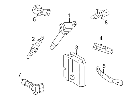 2015 Toyota Venza Ignition System Diagram