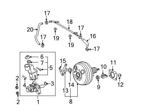 2006 Toyota Highlander Hydraulic System Diagram 1 - Thumbnail