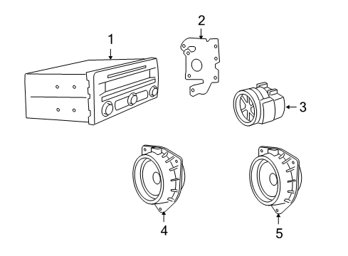 2010 Scion xB Sound System Diagram