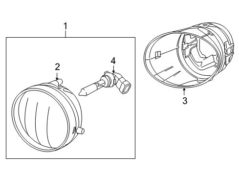 2007 Toyota Tundra Bulbs Diagram 1 - Thumbnail