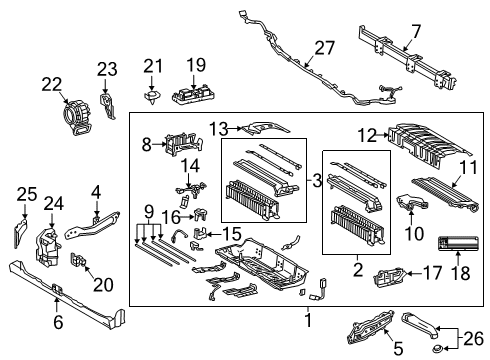 2022 Toyota Camry Battery Diagram