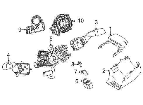 2020 Toyota Camry Switches Diagram 3 - Thumbnail