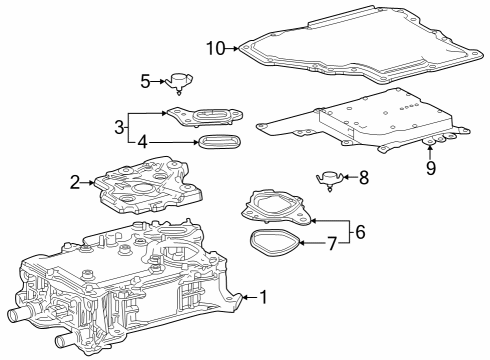 2023 Toyota Crown Cover, Inverter Terminal Diagram for G9223-48060