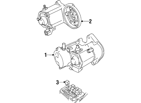 1998 Toyota Supra Starter Diagram