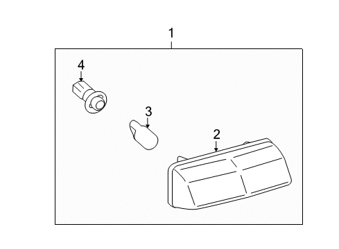 2015 Toyota Venza License Lamps Diagram