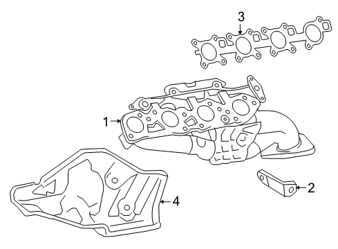 2009 Toyota Land Cruiser Exhaust Manifold Diagram