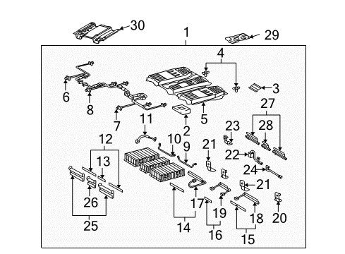 2010 Toyota Highlander Battery Diagram 2 - Thumbnail