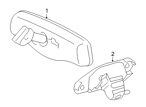 2014 Toyota Tacoma Camera Assembly, TELEVIS Diagram for 86790-04021